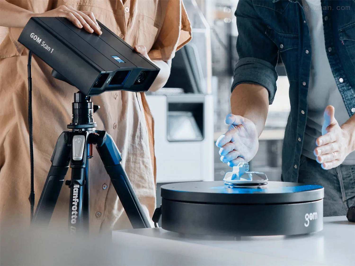 gom scan 1 蓝光拍照三维扫描仪