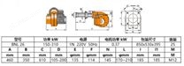 BNL26輕油燃燒器