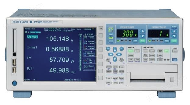 Yokogawa WT3000 高精度功率分析仪