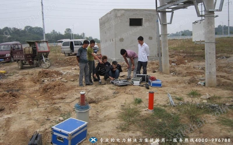 三新電力為恒瑞電力直流高壓發(fā)生器現(xiàn)場(chǎng)試驗(yàn)提供技術(shù)指導(dǎo)